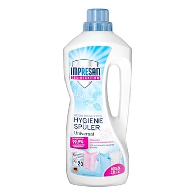 IMPRESAN Hygiene-Spüler Universal | Wäschedesinfektion für hygienisch reine Wäsche | Effektiv gegen Bakterien, Pilze & Viren | 1500 ml