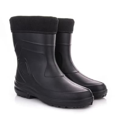 LEMIGO Damen Eva Gummistiefel Jessy 800 (Schwarz, EU Schuhgrößensystem, Erwachsene, Numerisch, M, 39)