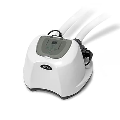 Intex 26668 – Krystal Clear Salzwassersystem, für Filterpumpe 2650-12112 L/h, für kleine Pools bis zu 26500 L, Kunststoff, Weiß