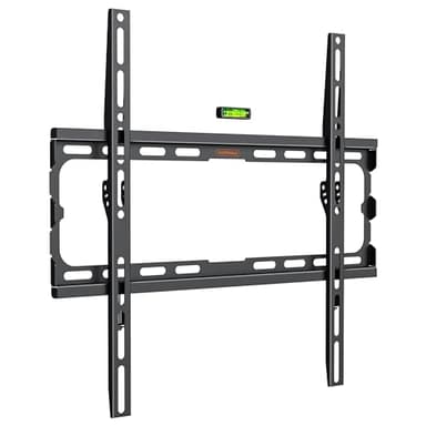 VonHaus TV Wandhalterung für 32-70"-Bildschirme, Ultra-schmale Wandhalterung Fernseher mit Wasserwaage, Flache Anbringung zur Wand, 45 kg Kapazität, Max. VESA 400x400