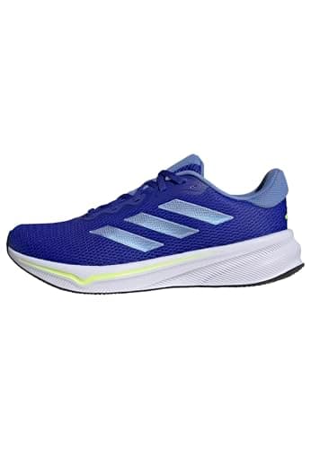 Adidas Herren Response Runner Shoes, Lucid Blue/Blue Fusion/hi-Res Yellow, 42 2/3 EU