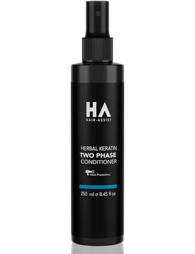 Hitzeschutz für Haare Glätteisen mit Anti-Frizz bis 230°C - Hitzeschutz leave in Conditioner - Hair Heat Protection Spray Anti Frizz leave in Spray (250 ml, Keratin für dünnes Haar)