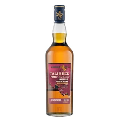 Talisker Port Ruighe - Single Malt Scotch Whisky, handverlesen von der Insel Skye, 45.8 Prozent vol, 700 ml Einzelflasche