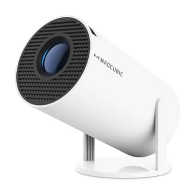 Magcubic Mini Beamer 4K Unterstützt Android 14, Smart Projector 5G WiFi 6 BT 5.4, Mini Projektor Full HD 1080P Unterstützt 200ANSI 8000L Auto Horizontal Trapezoid Correction (weiß)