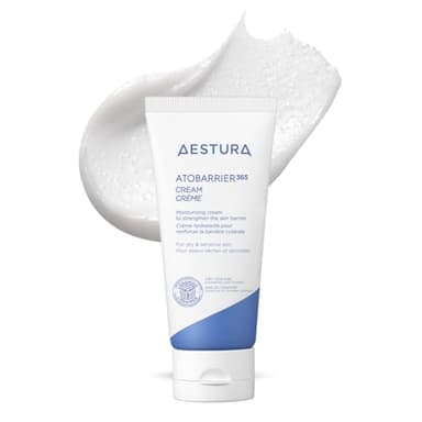 AESTURA ATOBARRIER365 CREAM mit Ceramid Korean skincare 120 Std. Feuchtigkeitspflege mit Sichtbare Kapsel Gesichtscreme für trockene & empfindliche Haut Dermatologisch getestet 80mL