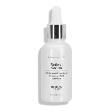 RevitalTrax 2% Retinol Serum, Anti-Aging Retinol Serum mit Hyaluronsäure, Skincare, reduziert Falten und verbessert die Hauttextur, 30ml