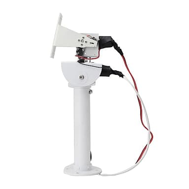 SUDEG DIY DC 30W Zweiachsiger Kardanischer Solar Tracking Überwachungsroboter Hochleistungs Hochdrehmoment Ganzmetall X Achsen Y Achsen Schneckengetriebemotor