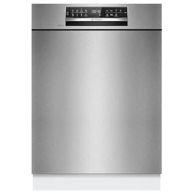 Bosch SMU6ZCS16E Serie 6 Geschirrspüler, 60 cm breit, unterbaufähige Spülmaschine mit Besteckschublade, Home Connect, Intelligent Programm, Max Flex Körbe, Vario Schublade, Rackmatik, Edelstahl