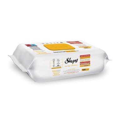 Sleepy Easy Clean Surface Cleaning Towel Herbal Soap Additive 6 Pack 6 * 100 (600 Sheets)