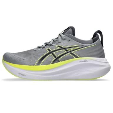 ASICS Men's Gel-Nimbus 27 Running Shoe, Gravel/Carrier Grey, 43.5 EU