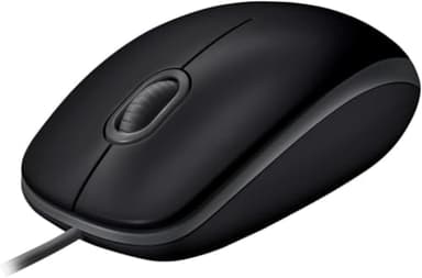 Logitech B110 Silent Kabelgebundene Maus - Schwarz