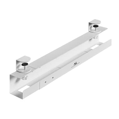 Maclean Untertisch-Kabel-Organizer | Schreibtisch Organizer für Büro & Zuhause | Kabelführung & Kabelmanagement zur Tischmontage | Maximale Belastung: 5 kg | Einstellbare Länge 80/100 / 120 cm