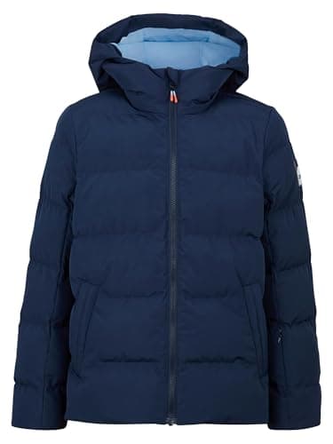 Ziener Mädchen AMANI-Z Ski-Jacke/Winterjacke | warm, atmungsaktiv, wasserdicht, dark navy, 152