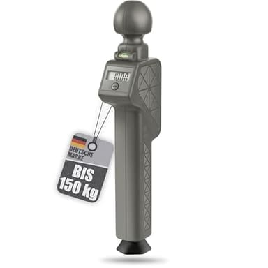 bonsport Stützlastwaage Digital für Wohnwagen & Anhänger - Deichselwaage bis 150 kg für Anhängerkupplung - Anhängerwaage.