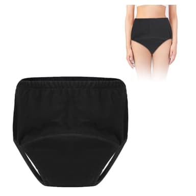 AOOWU Inkontinenz Pants, 300 ml für Erwachsene, Frauen Damen, Periodenunterschwäsche Blutung Damen Unterwäsche für Menstruation Postpartum, Waschbar Wiederverwendung, XL