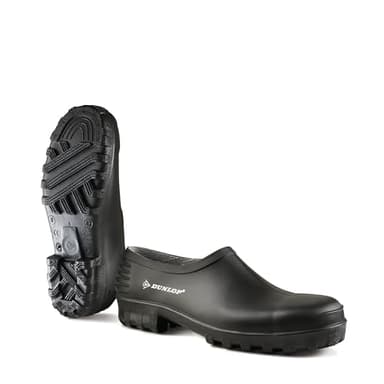 DUNLOP Protective Footwear, 814P, Einfache Regenschuhe, Schwarz, Größe 44 EU
