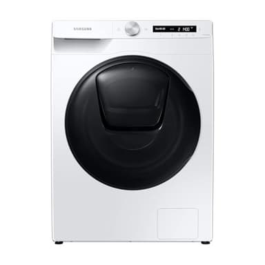 Samsung WD81T554ABW/S2 Waschtrockner, 8 bzw. 6 kg, 1400 U/min, AddWash, Ecobubble, Simple Control-Bedienkonzept, Air Wash, Hygiene-Dampfprogramm, Weiß