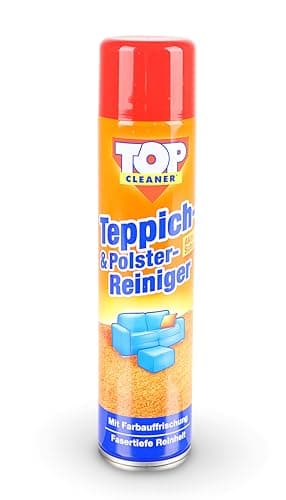 BURI 1x 600ml Teppich- und Polsterreiniger Teppichreiniger Aktivschaum mit Farbauffrischung Faserntiefe Reinheit Carpet Cleaner Reinigungsmittel Teppich Reiniger Polster Polstermöbel säubern