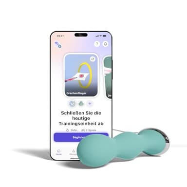 Perifit - Beckenbodentrainer mit App | Kegel-Übungsgerät für Frauen | Stärkt die Beckenbodenmuskulatur, verbessert die Blasenkontrolle und beschleunigt die Erholung nach der Geburt