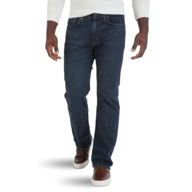 Wrangler Authentics Herren-Jeans Comfort Flex Waist Relaxed Fit
