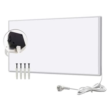 Hocosyme Infrarotheizung 600 Watt, Energiesparende Infrarot Wandheizung - Infrarot Heizung Heizkörper Heizpaneel - Elektroheizung mit Uberhitzungsschutz - 600 * 1000mm - TÜV