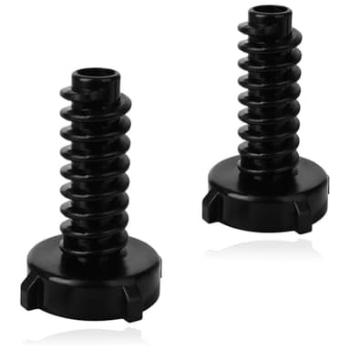 URPIZY 4er Set DC61-01722B Waschmaschinen-Füße zur Höhenverstellung, verstellbare Ausgleichsfüße für Samsung WA-Serie, passend für Modelle WA48H7400AW, WA52J8700AP, WA54M8750AV, WA45K7600