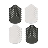 12 Paar Schuh-Fersenschutz Fersenpads, Fersenreparaturflicken, Selbstklebende Einlagen Für Die Meisten Sportschuhe, Lederschuhe, High Heels Innen-Fersenschutz. (schwarz,weiß)