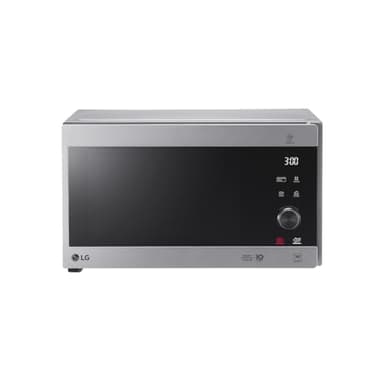 LG Electronics MH 6565 CPS Mikrowelle / 47.6 cm/akustisches Signal bei Programmende/edelstahl
