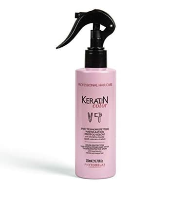 Phytorelax Laboratories 6025273 Thermoprotektor-Spray für Glätteisen und Telefon, Farbe für gefärbtes und behandeltes Haar, 200 ml