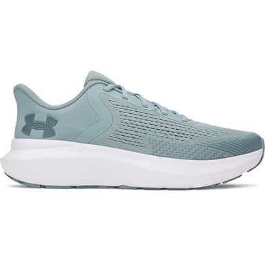 Under Armour Herren Charged Rogue 5, Running Schuhe mit Dämpfung, passgenaue Laufschuhe, atmungsaktive & leichte Sportschuhe für Männer,Serpentine / Jasper Blue / Jasper Blue,44