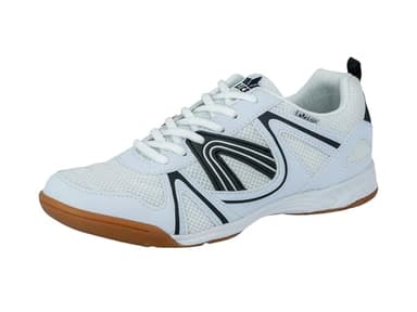 Lico Herren Fit Indoor Hallenturnschuh, Weiß Marine, 44 EU