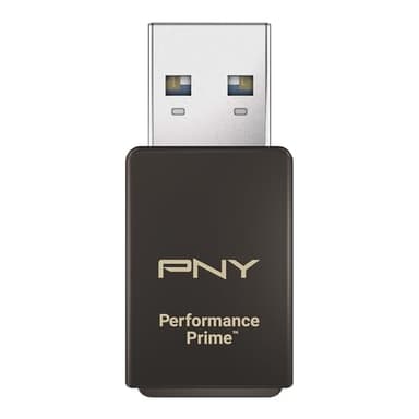 PNY Performance Prime™ USB 3.2 Gen 1 microSD-Flash-Speicherkartenleser - ultraschnelle Geschwindigkeiten, Lesen 200MB/s, Schreiben 150MB/s, Typ-A, für mit USB 3.2 Gen 1/USB3.0 ausgestattete Hostgeräte