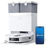 ECOVACS DEEBOT T30C Pro Omni Saugroboter mit Wischfunktion, 12800Pa Saugkraft, Auto-Entleerung, Heißlufttrocknung, 200min Laufzeit, Ideal für Tierhaare & Teppiche (Deebot T30 Pro Omni Upgrade)