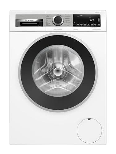 Bosch WGG244140 Serie 6 Frontlader Waschmaschine 9 kg, 1400 UpM, Made in Germany, extra schnelle Wäsche, Fleckenautomatik, Nachlegefunktion, Active Water Plus, AquaStop, Weiß