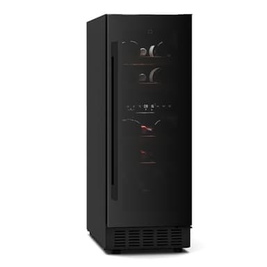 Klarstein Velaire Weinkühlschrank 2 Zonen - 17 Flaschen, 5-22°C, Touch, LED, UV-Schutz, Unterbau & Freistehend, leise, Weinklimaschrank