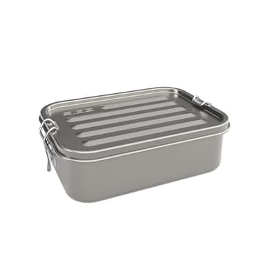 Sigg Gemstone Box Selenite Brotdose, auslaufsichere Lunchbox für Büro, Schule und Outdoor, Brotbox aus hochwertigem 18/8 Edelstahl für unterwegs