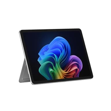 Microsoft Surface Pro | Copilot+ PC | 12” LCD Touchscreen | Snapdragon® X Plus | 16GB RAM | 256GB Speicher | Neuestes Modell | Platin