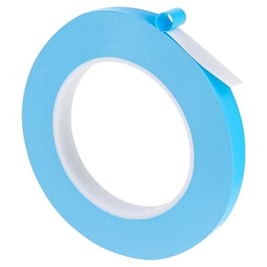 InnoHHustle Klebeband Wärmeleitendes Doppelseitiges Blau Thermisches Klebeband Leitend Selbstklebend Wärmeleitband Tape für Integrierte Schaltungen (25m x 12.5mm)