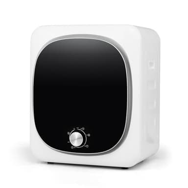 FANTASK Mini Wäschetrockner 5KG, 5 Programme, bis zu 69℃, Ablufttrockner mit Überhitzungsschutz und Mehrfachfiltration, Trockner, 800W