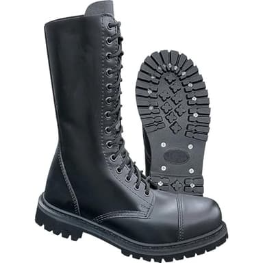Brandit Phantom 14 Eyelet Boots, Farbe: black, Größe: 10