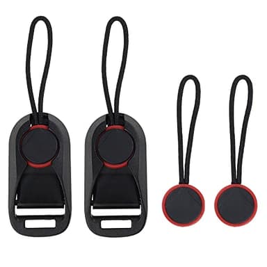 Alppihym 4er-Set Kameragurt Schnellverbinder mit Sockel - Schultergurt Clip Adapter mit Schnellverschluss und Schnallensatz für Kamera-Schultergurte, Handgelenkriemen und Ferngläser