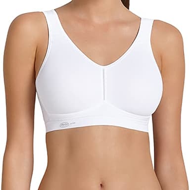 Anita Active Damen BH (Ohne Bügel), 5521 Sport-BH, Gr. 80C, Weiß (weiß 006)