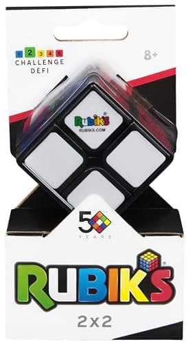 Rubik’s Mini 2x2 Zauberwürfel - der 2x2 Cube für Einsteiger ab 8 Jahren und für unterwegs, hohe Qualität, leichtgängiges Handling, leuchtende Farben