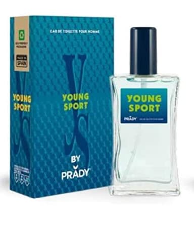 Prady - Eau de Toilette Young Sport Homme - 100 ml - Frischer und dynamischer Duft für den aktiven Mann