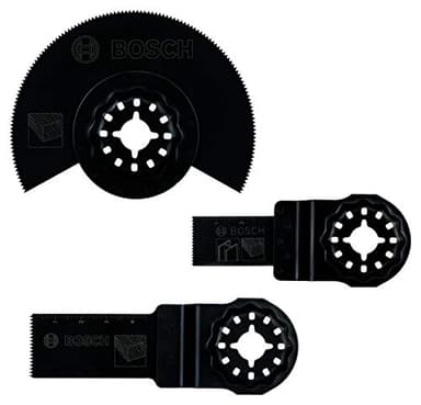 Bosch Accessories DIY 3tlg. Starter-Set (Holz für Multifunktionswerkzeuge Starlock)