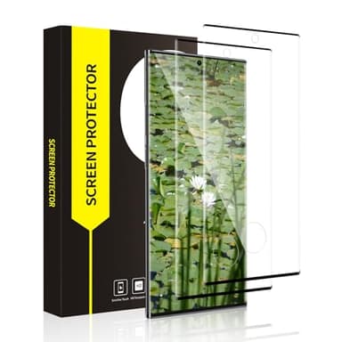 Carantee 2 Stück Schutzfolie für Panzerglas für Samsung Galaxy S23 Ultra 5G, Kratzfest Passt Perfekt Samsung S23 Ultra Displayschutzfolie, 3D Ultra-Klar Hohe Auflösung S23 Ultra 5G Folie