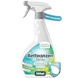 HomeBugProtect Bettwanzen Spray 500ml - Effektive Bettwanzen Bekämpfung - Mittel gegen Bettwanzen für Matratzen, Möbel & Hotels mit leichtem Zitronenduft als Alternative zur Bettwanzenfalle