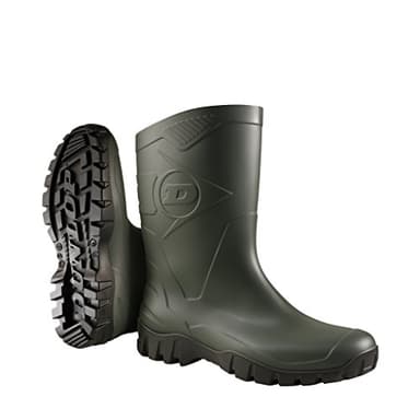 DUNLOP Protective Footwear Dee Unisex-Erwachsene Gummistiefel, Grün 46 EU