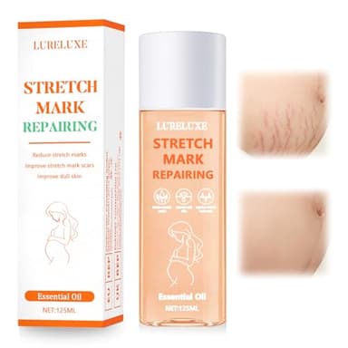 125ml Mama Schwangerschaftsöl, Während und nach der Schwangerschaft Körperöl, Körperöl für Dehnungsstreifen, Hautpflege Schwangerschaft MassageÖl, Dehnungsstreifen Vorbeugung