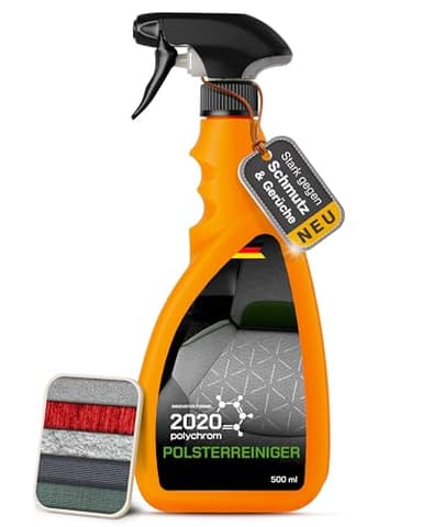 Polsterreiniger Spray 500 ml – Tiefenreiniger für Sofa (Microfaser & Velours), Autositze & Matratzen – Fleckenentferner & Textilpflege Polster mit Schaum- oder Sprühfunktion – von Drakenberg